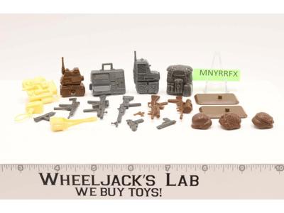 Lot Battle Gear Accessory 5 Set 6 Complete 1987 Weapons GI Joe Vintage