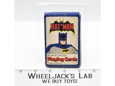 Batman Playing Cards DC Comics Vintage 1981 Superhero