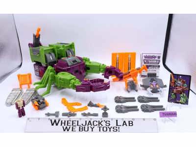 D-93 Headmasters Scorponok Lord Zarak 100% Complete Takara REISSUE 1987 Figure