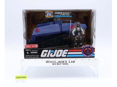Cobra H.I.S.S. W/ Driver GI Joe 25th Anniv. 2008 Hasbro NEW MISB SEALED