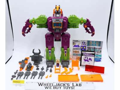 Scorponok 100% Complete NEAR MINT UNUSED STICKERS Vintage 1987 G1 Transformers