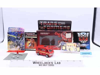 Ironhide 100% Complete Boxed 1985 Vintage Hasbro Action Figure G1 Transformers
