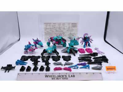 Piranacon 100% Complete Vintage 1988 G1 Transformers Hasbro Action Figure