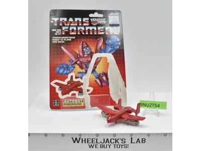 Powerglide 100% Complete W/Cardback Hasbro Vintage 1985 G1 Transformers