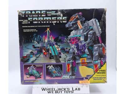 Trypticon 100% Complete W Box 1986 Vintage Hasbro G1 Transformers Action Figure