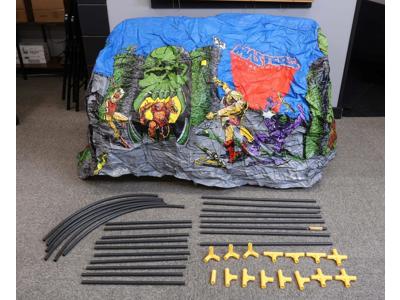 Slumber Tent He-Man Masters of the Universe 1983 ERO Vintage