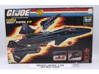Cobra Night Raven S3P W/Strato-Viper Complete W/Box G.I. Joe 1986 Hasbro Vintage