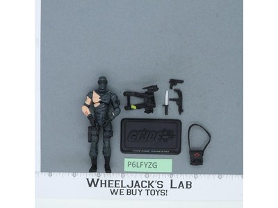 Snake Eyes v32 100% Complete 25th Anniversary G.I. Joe 2008 Hasbro Action Figure