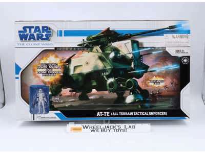 AT-TE All Terrain Tactical Enforcer Star Wars Clone Wars 2008 Hasbro NEW SEALED