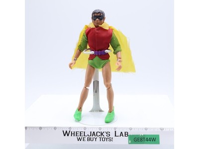 Robin 1974 Mego 8" Inch Action Figure Vintage w/ Cape, Belt, Shoes