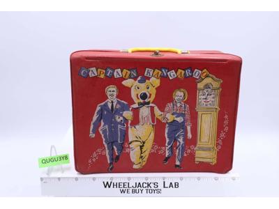 Captain Kangaroo Plastic Lunchbox 1964 King-Seeley Thermos Co. Vintage