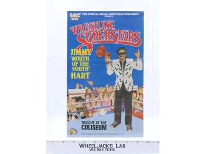 Jimmy Hart "Mouth Of The South" Original Poster WWF LJN Wrestling 1985 Vintage
