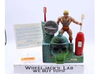 He-Man Talking Tooth Brush MOTU 1984 Mattel Masters of the Universe Vintage