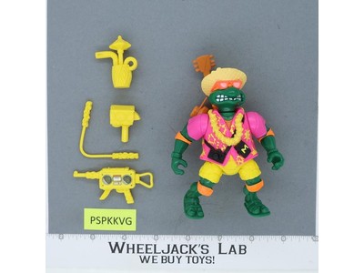 Beachcombin' Mike 100% Complete Teenage Mutant Ninja Turtles TMNT Playmates 1990