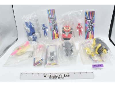 Mighty Morphin' Lot X5 Power Rangers The Movie McDonald's 1995 NEW UNOPENED