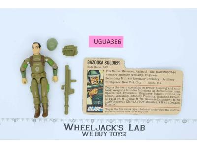 Zap V1.5 Swivel Arm 100% Complete 1983 G.I. Joe Hasbro Vintage Action Figure