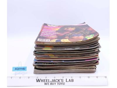 Lot of 41 WWF Wrestling Magazines 1980s-1990s