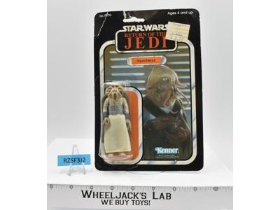 Squid Head 77 Back Star Wars ROTJ 1983 Kenner Action Figure NEW MOSC
