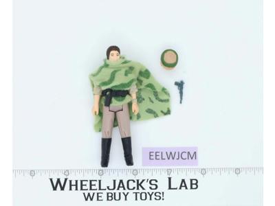 Princess Leia W/Combat Poncho 100% Complete Star Wars ROTJ 1984 Kenner NO REPRO