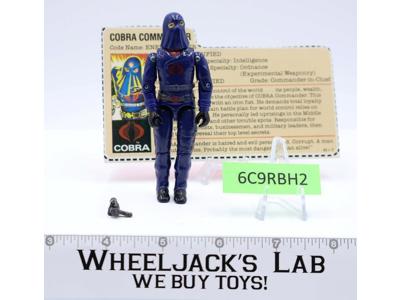Cobra Commander V2 RED CARD BACK 100% Complete G.I. Joe 1984 Hasbro Vintage
