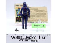 Cobra Commander V2 RED CARD BACK 100% Complete G.I. Joe 1984 Hasbro Vintage