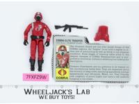 Crimson Guard V1 HOLLOW 100% Complete G.I. Joe 1985 Hasbro Vintage Action Figure