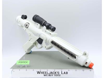 Stormtrooper Blaster Rifle Gun Star Wars 1996 Hasbro 18.5" WORKS