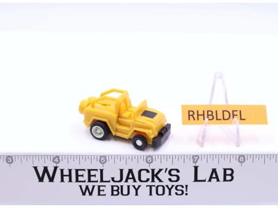 Minispy YELLOW Jeep 100% Complete WORKS 1985 G1 Transformers Vintage Figure