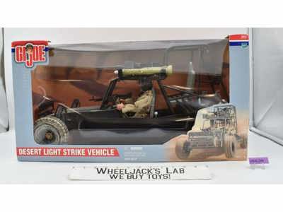 Desert Light Strike Vehicle W/Desert Trooper GI Joe 2000 Hasbro NEW MISB SEALED