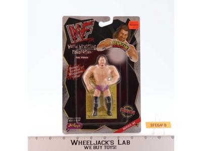 Val Venis #2 Bend-Ems WWF 1999 Just Toys Wrestling Figure Series XI MOSC NEW