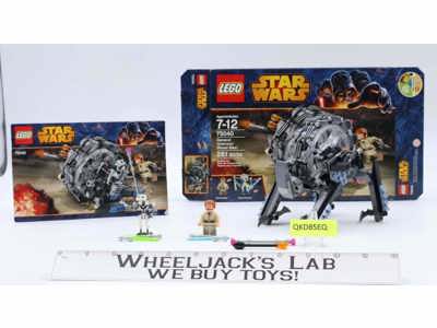 #75040 General Grievous' Wheel Bike W/Instructions & Box Lego 2014 Star Wars