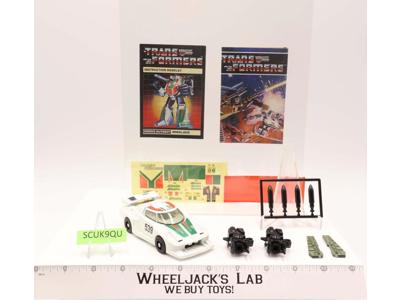Wheeljack DIACLONE 100% Complete NEAR MINT UNUSED STICKERS 1985 G1 Transformers