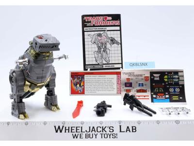 Grimlock 100% Complete NEAR MINT UNUSED STICKERS 1985 Vintage G1 Transformers