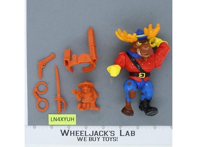 Monty Moose 100% Complete Teenage Mutant Ninja Turtle TMNT 1992 Playmates