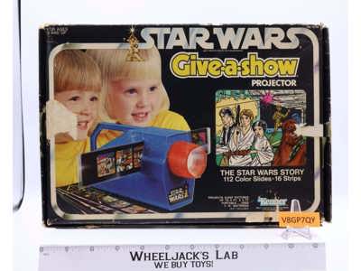 Give-A-Show Projector W/16 Film Strips Star Wars 1979 Kenner