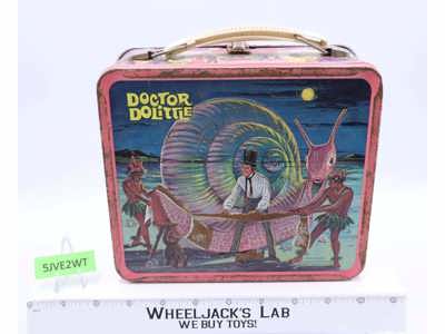 Doctor Dolittle Metal Lunch Box NO THERMOS Aladdin 1968 Vintage
