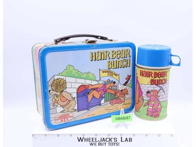 Hair Bear Bunch Metal Lunchbox W/THERMOS by Thermos 1971 Vintage