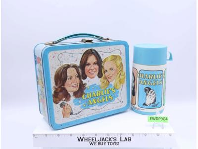 Charlie's Angels Metal Lunchbox W/THERMOS Aladdin 1978 Vintage
