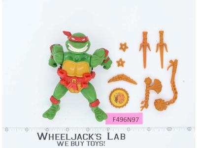 Storage Shell Raphael 100% Complete Teenage Mutant Ninja Turtles Playmates 1991