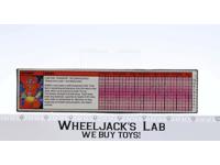 Gears Action Figure Tech Spec 1984 Vintage G1 Transformers
