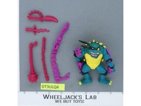 Slash PURPLE BELT RED S AND YELLOW BELLY VARIANT 100% Complete TMNT 1990 Vintage