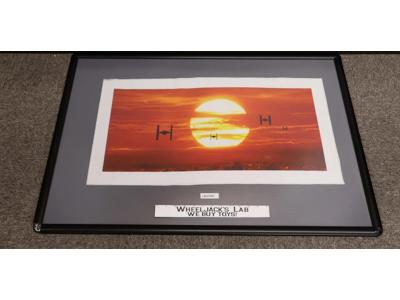 Star Wars Tie Fighters Canvas Poster 26 x 12