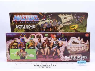 Battle Bones 100% Complete He-Man Masters of the Universe MOTU 1985 Mattel