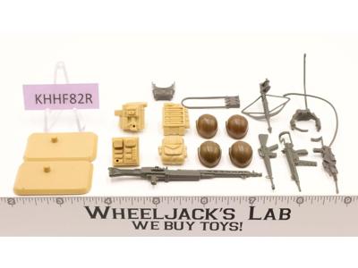 Lot Battle Gear Accessory Pack 1 Set 19 1984 Weapons G.I. Joe Vintage