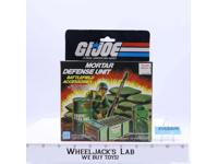 Mortar Defense Unit 100% Complete W/ NICE Box GI Joe 1983 Hasbro Action Figure