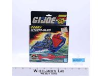 Cobra Hydro-Sled 100% Complete W/Box GI Joe 1986 Hasbro Action Figure Vehicle