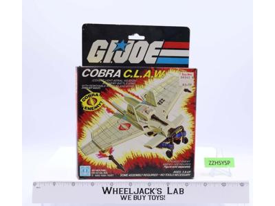 Cobra C.L.A.W. 100% Complete W/ NICE Box GI Joe 1984 Hasbro Figure Vehicle