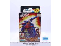 Cobra Bunker 100% Complete W/ Box GI Joe 1986 Hasbro Vintage Action Figure
