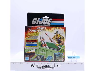 Ammo Dump Unit 100% Complete W/ NICE Box GI Joe 1985 Hasbro Vintage