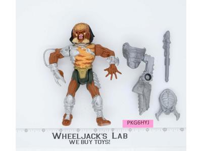 Cracked Tusk Predator Ultimate Alien Hunter 1993 Kenner Vintage Action Figure
